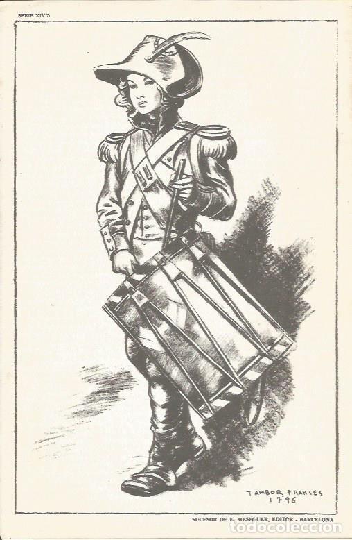 Postkarten: LAMINA 20658: Tambor frances, dibujo de Emilio Freixa - NULL