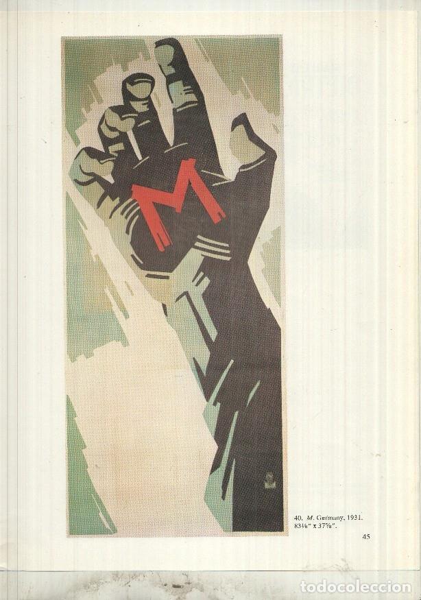 Postkarten: Lamina 17 The movie Poster Book: Blonde venus y en trasera Greven af Paris - NULL