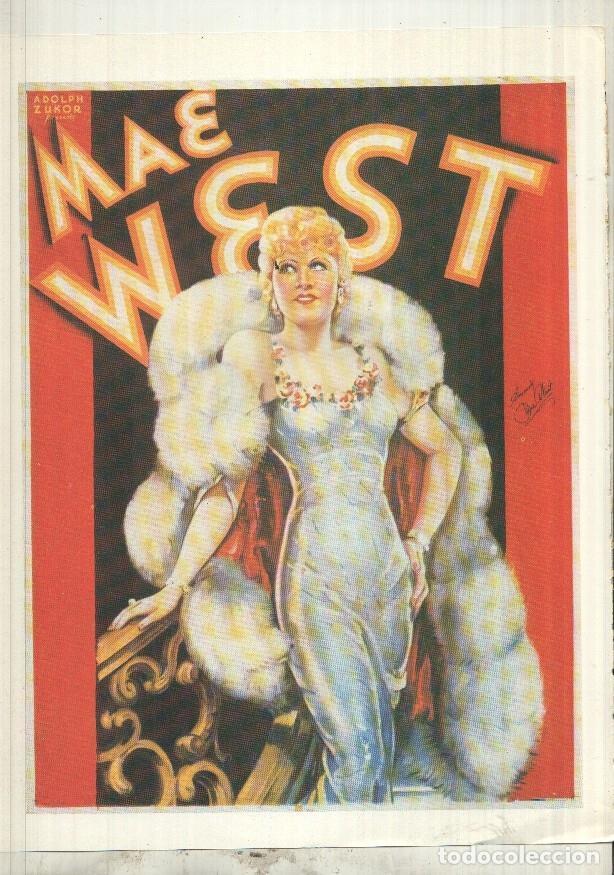 Cartoline: Lamina 25 The movie Poster Book: Mae West y en trasera tarzan - NULL