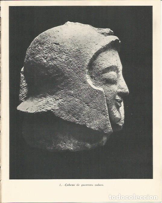 Cartoline: LAMINA 20813: Cabeza de guerrero volsco - Maurice Crouzet