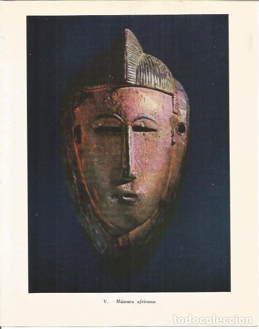 Cartoline: LAMINA 20902: Mascara de Africa - Maurice Crouzet