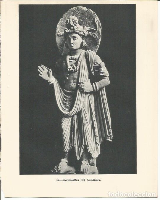 Cartoline: LAMINA 20868: Bodhisattva del Gandhara - Maurice Crouzet