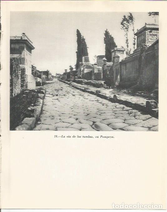 Cartoline: LAMINA 20829: Via de las Tumbas en Pompeya - Maurice Crouzet