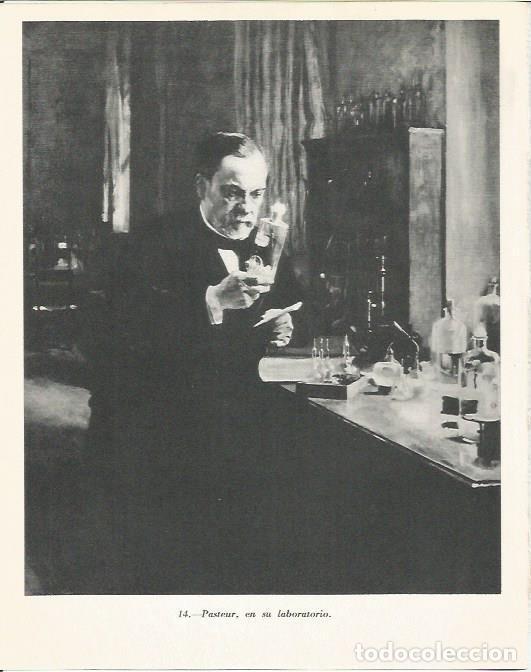 Postkarten: LAMINA 20885: Pasteur en su laboratorio - Maurice Crouzet
