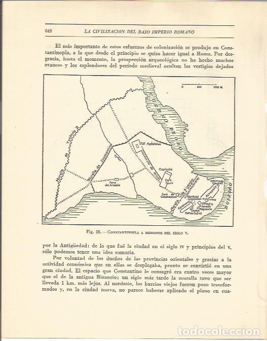Postkarten: LAMINA 20862: Plano de Constantinopla en el siglo V - Maurice Crouzet