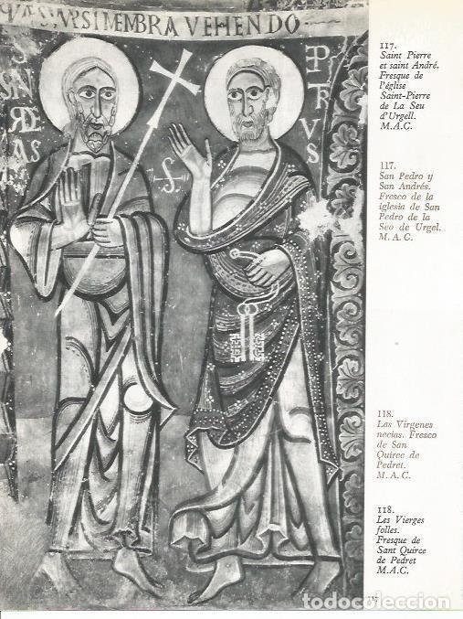 Postkarten: LAMINA 20715: Fresco de la iglesia de Sant Pere de la Seu d'Urgell - Marcel Durliat