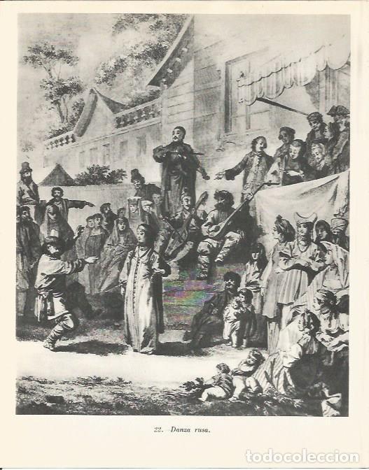 Cartes Postales: LAMINA 20784: Danza rusa - Maurice Crouzet