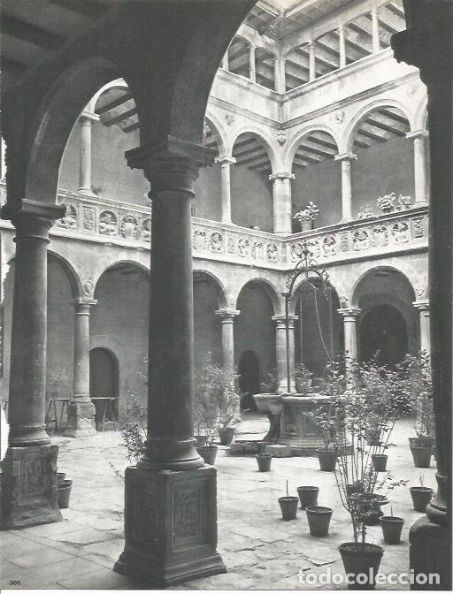 Cartoline: LAMINA 20752: Patio del Colegio de San Lucas en Tortosa - Marcel Durliat