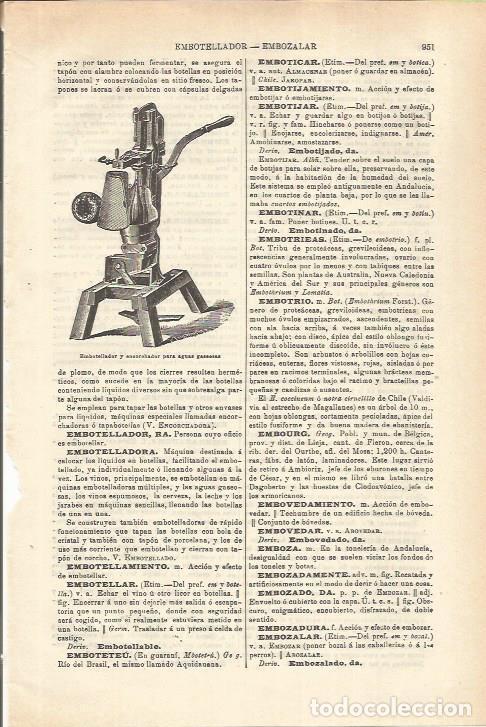 Cartoline: LAMINA ESPASA 35635: Embotellador - Varios