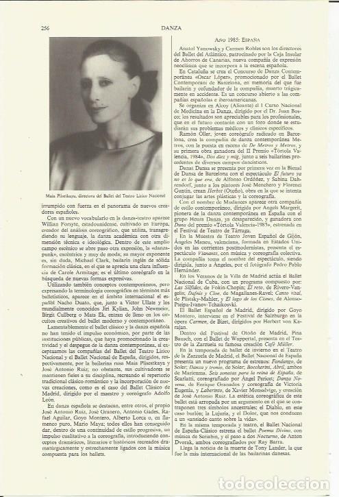 Cartes Postales: LAMINA ESPASA 35372: Maia Plisekaya - Varios