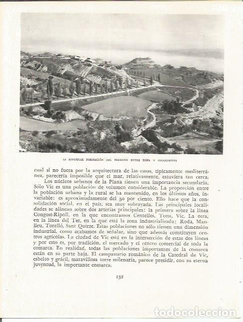 Postais: LAMINA 21597: Valle entre Tona y Collsuspina - Josep Pla