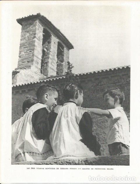 Cartoline: LAMINA 21639: Iglesia romanica de Terrassa - Josep Pla