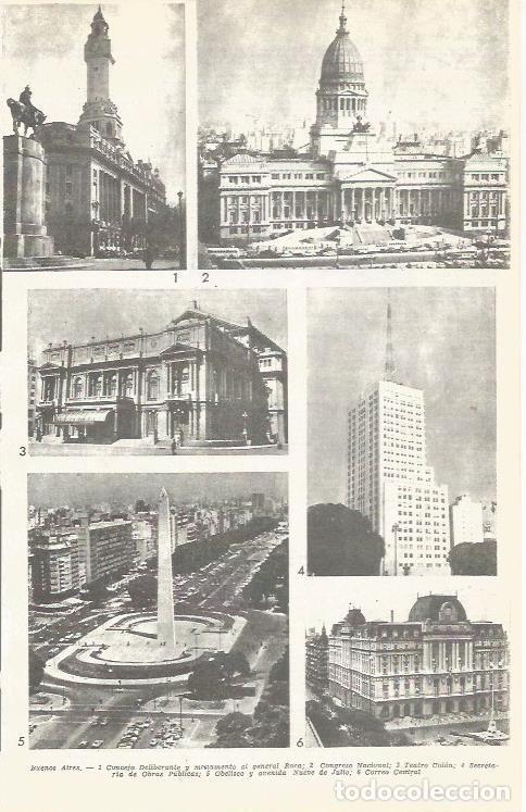 Cartoline: LAMINA 21426: Vistas de Buenos Aires - VVAA