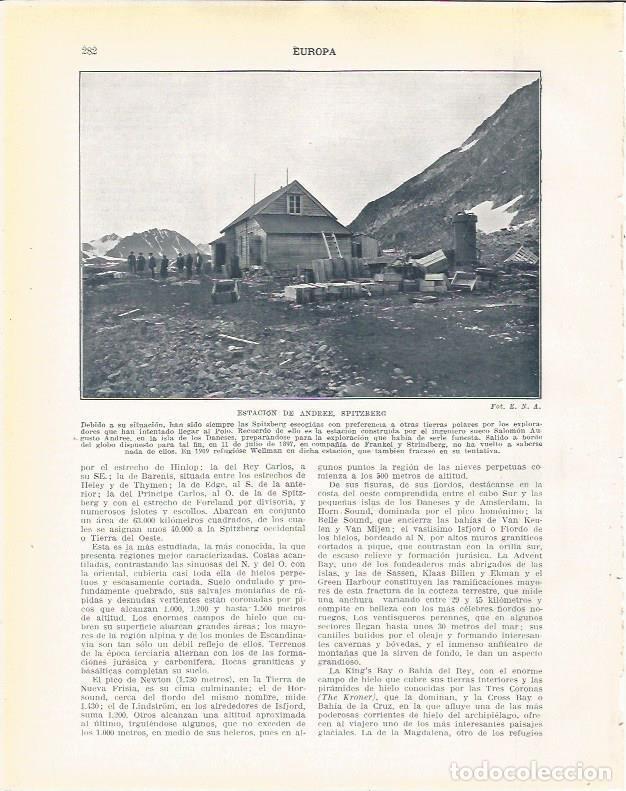 Cartoline: LAMINA 20968: Estacion de Andree, Spitzberg - Beltran y Rozpide