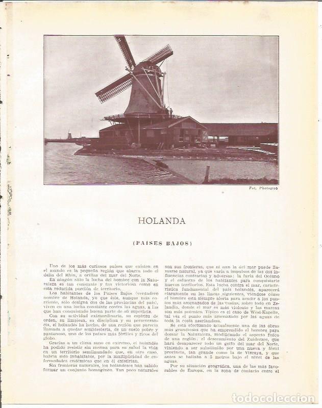 Cartoline: LAMINA 21002: Molino. Holanda - Beltran y Rozpide