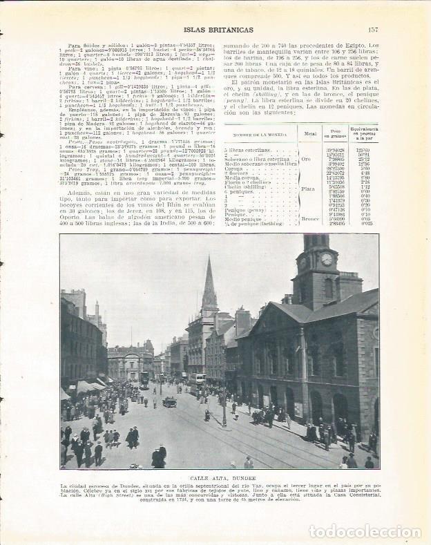 Postkarten: LAMINA 20905: Calle Alta de Dundee - Beltran y Rozpide