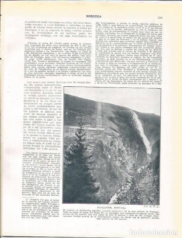 Postkarten: LAMINA 20957: Rjukanfos, Noruega - Beltran y Rozpide