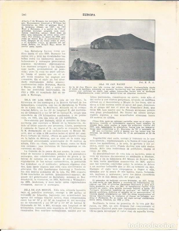 Postkarten: LAMINA 20971: Isla de Jan Mayen - Beltran y Rozpide