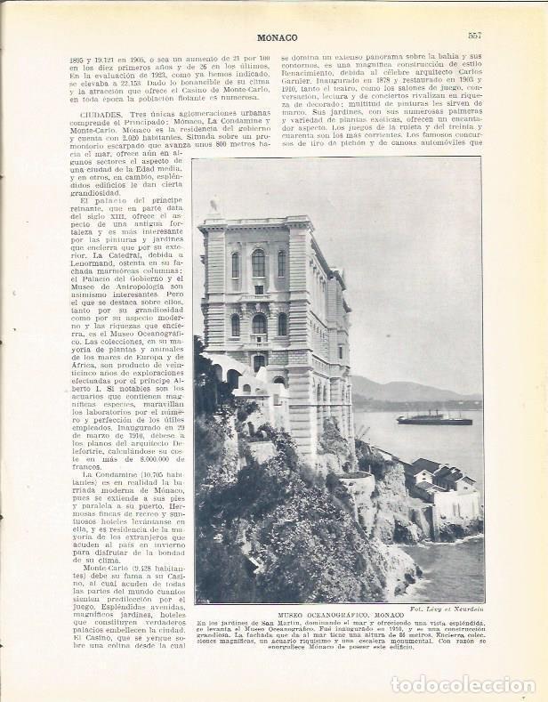 Cartes Postales: LAMINA 21114: Museo Oceanografico de Monaco - Beltran y Rozpide