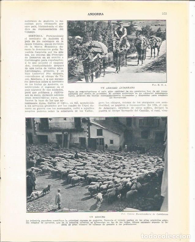 Cartes Postales: LAMINA 21122: Reba&ntilde;o y arriero de Andorra - Beltran y Rozpide