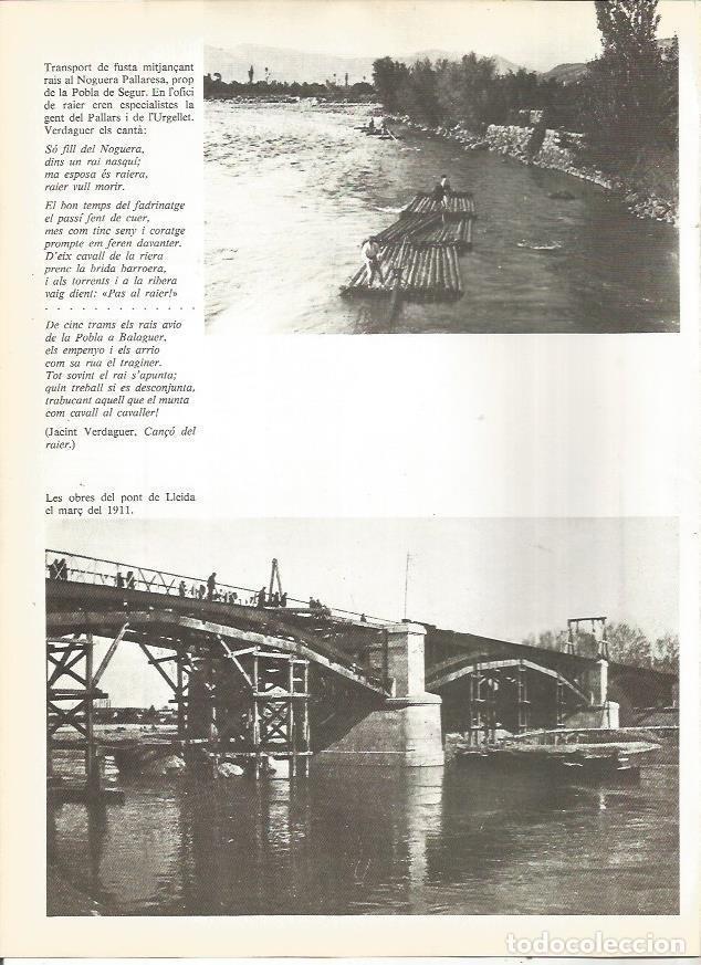 Cartoline: LAMINA 20737: Transporte de madera en el Noguera Pallaresa - Edmon Valles