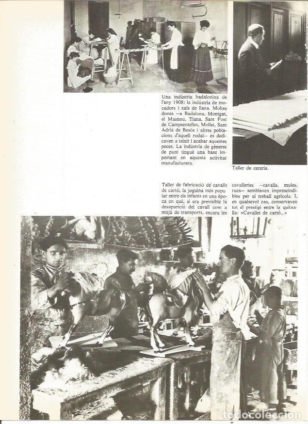 Cartoline: LAMINA 20732: Talleres de tejido, cereria y caballos de carton - Edmon Valles