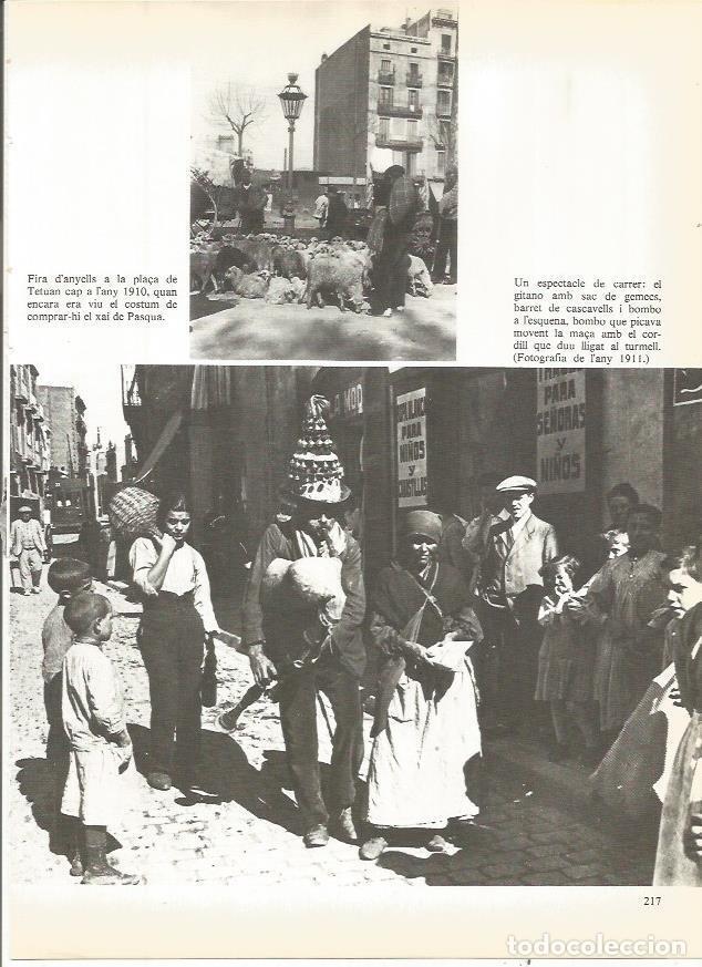 Cartoline: LAMINA 20762: Feria de corderos en la Plaza Tetuan de Barcelona - Edmon Valles