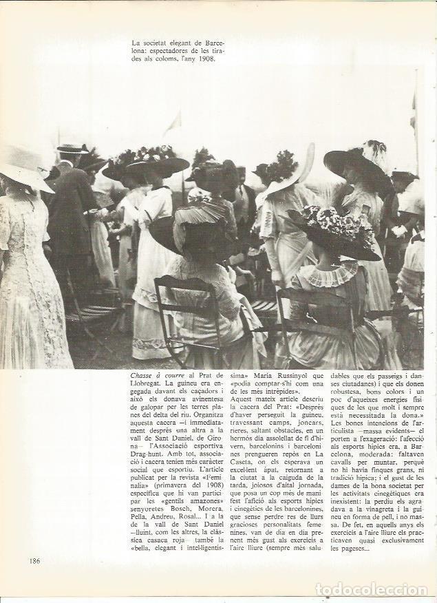Cartoline: LAMINA 20746: Espectadoras en las tiradas de palomas en 1908 - Edmon Valles