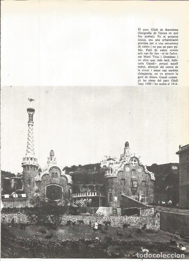 Postkarten: LAMINA 20804: Parque Guell de Barcelona - Edmon Valles