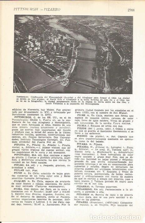 Postkarten: LAMINA 22534: Vista aerea de Pittsburgh, Estados Unidos - VVAA