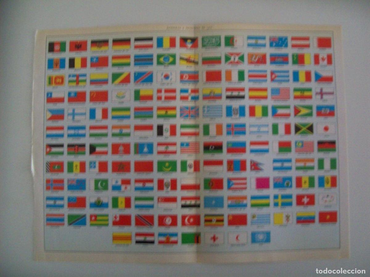 Postais: LAMINA 22481: Banderas del mundo en 1969 - VVAA