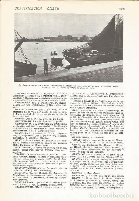 Postales: LAMINA 22262: El Grao o puerto de Vinaroz, Castellon - VVAA