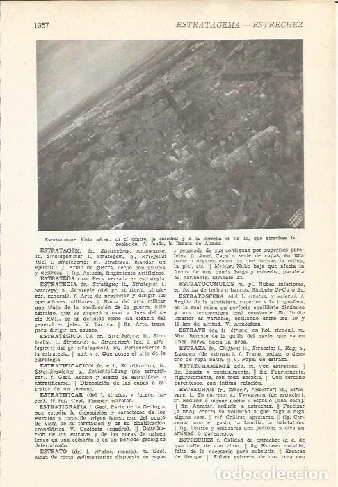 Postales: LAMINA 22178: Vista aerea de Estrasburgo - VVAA