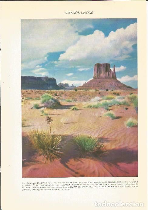 Postales: LAMINA 22173: Monumental Valley, Estados Unidos - VVAA