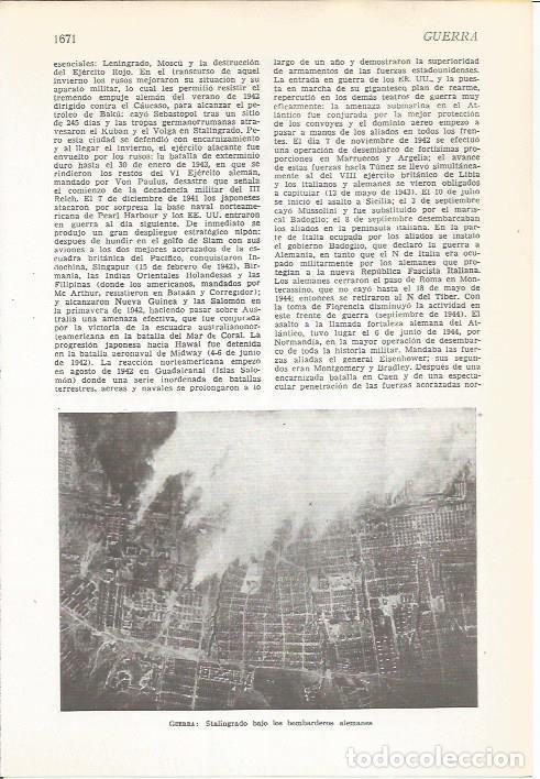 Cartoline: LAMINA 22276: Stalingrado bombardeado por Alemania - VVAA