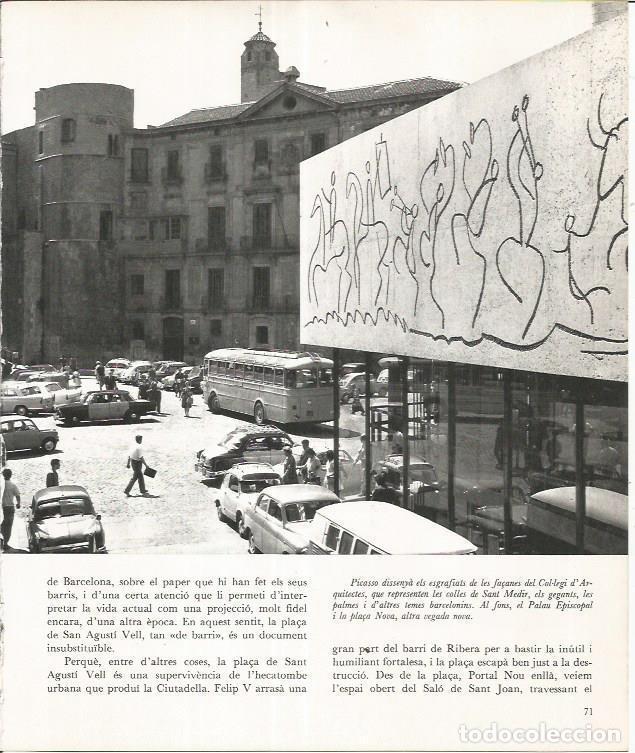 Postkarten: LAMINA 22029: Barcelona. Fachada de Picasso en el Colegio de Arquitectos - Josep Maria Espinas