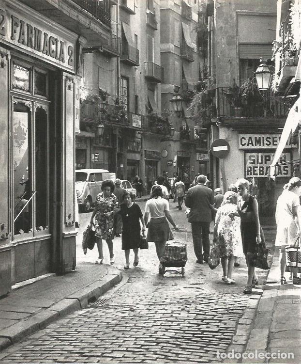 Postales: LAMINA 22007: Barcelona. Calle en el Born - Josep Maria Espinas