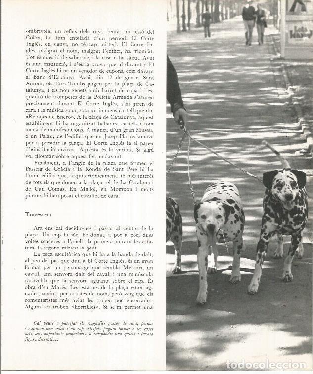 Postkarten: LAMINA 22132: Barcelona. Paseando perros en la Diagonal - Josep Maria Espinas