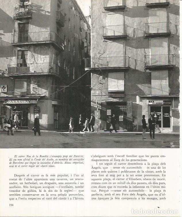 Postais: LAMINA 22087: Barcelona.Calle Nou de la Rambla - Josep Maria Espinas
