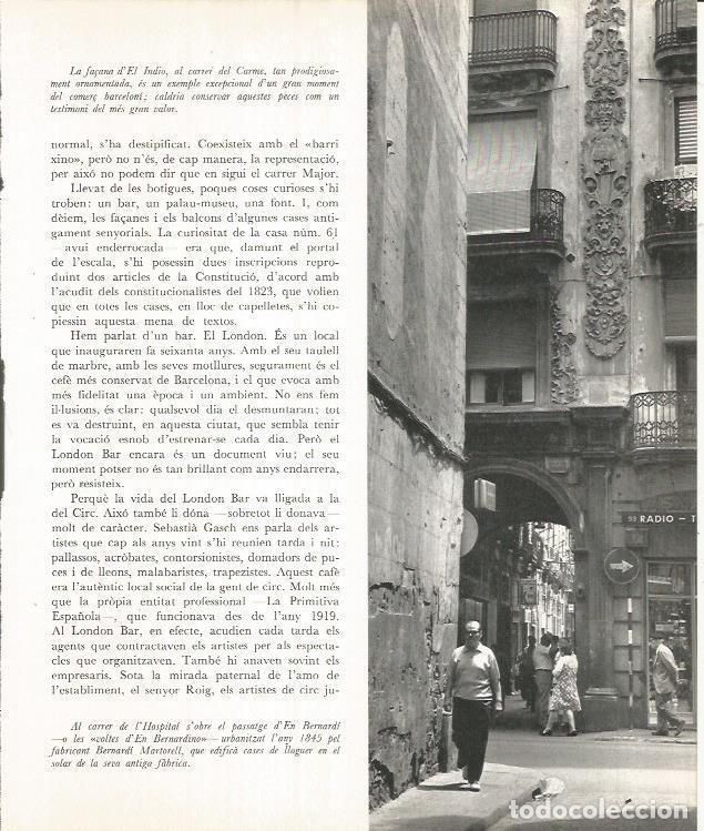 Postais: LAMINA 22081: Barcelona. Calle Hospital - Josep Maria Espinas
