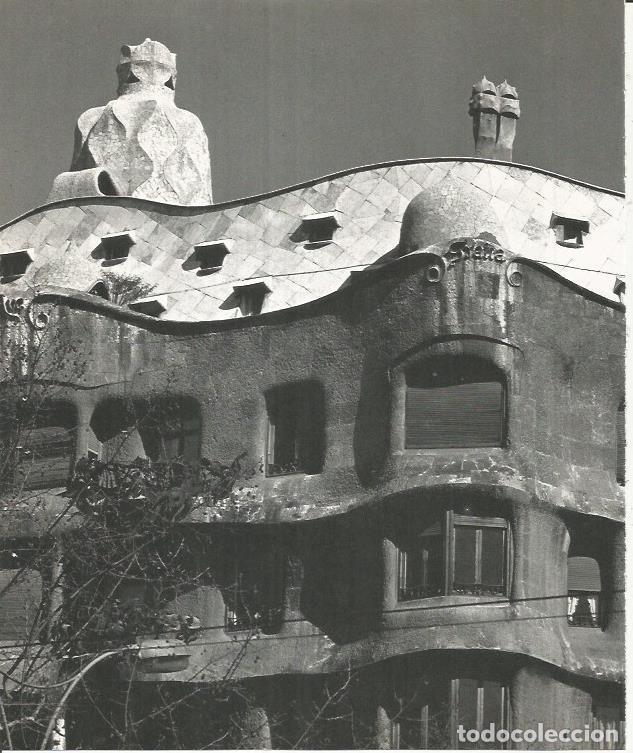 Postales: LAMINA 22113: Barcelona. Detalle de La Pedrera - Josep Maria Espinas