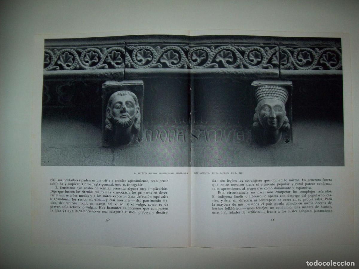 Postales: LAMINA 21785: Detalle de la fachada de la Seo - Joan Fuster