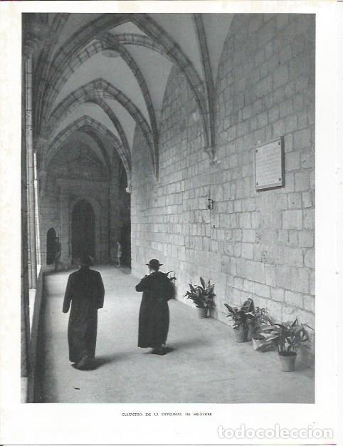 Cartes Postales: LAMINA 21863: Claustro de la Catedral de Segorbe - Joan Fuster