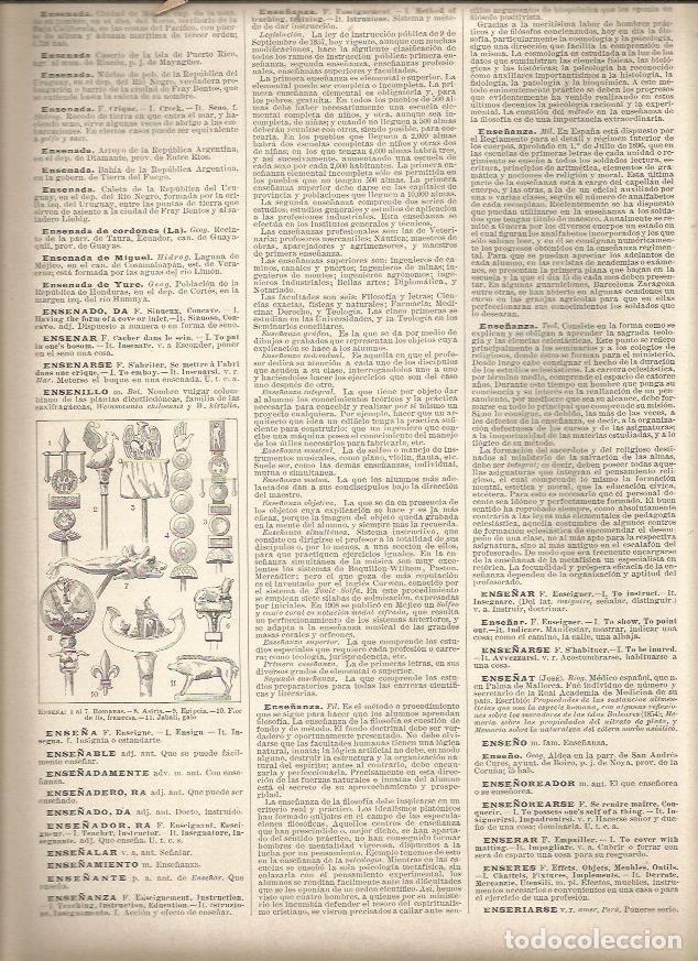 Postais: LAMINA 23312: Tipos de ense&ntilde;a - Varios