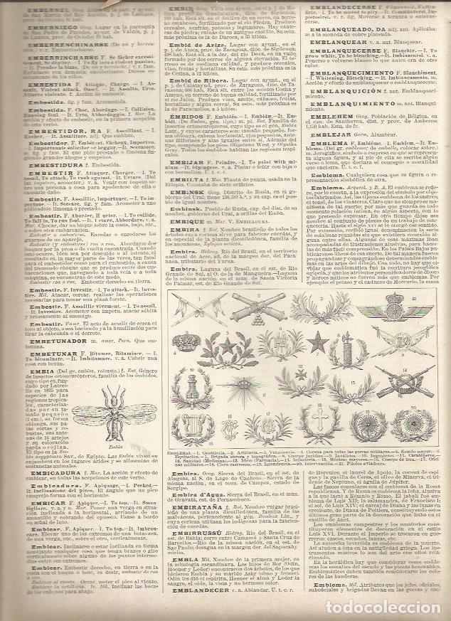 Postais: LAMINA 23318: Tipos de emblemas - Varios