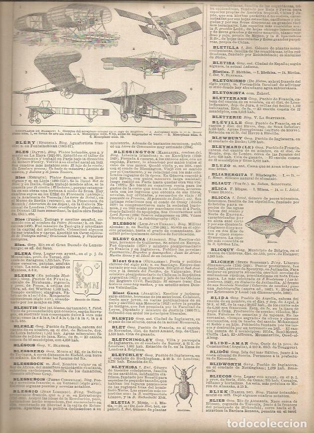 Cartoline: LAMINA 22936: Aeroplanos de Bleriot - Varios