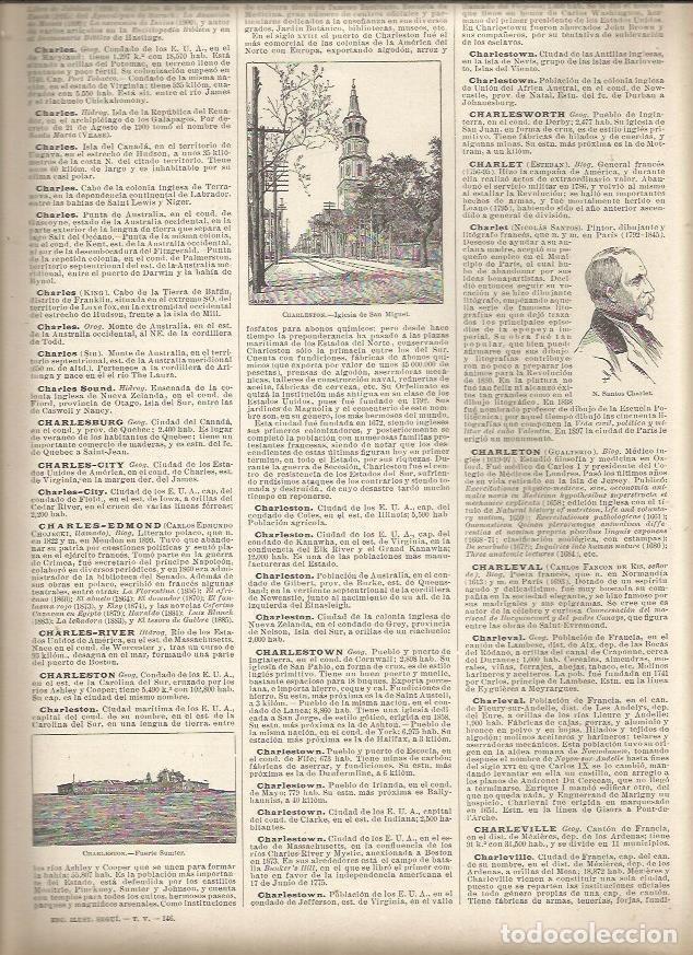 Cartoline: LAMINA 23032: Fuerte Sunter en Charleston, Estados Unidos - Varios