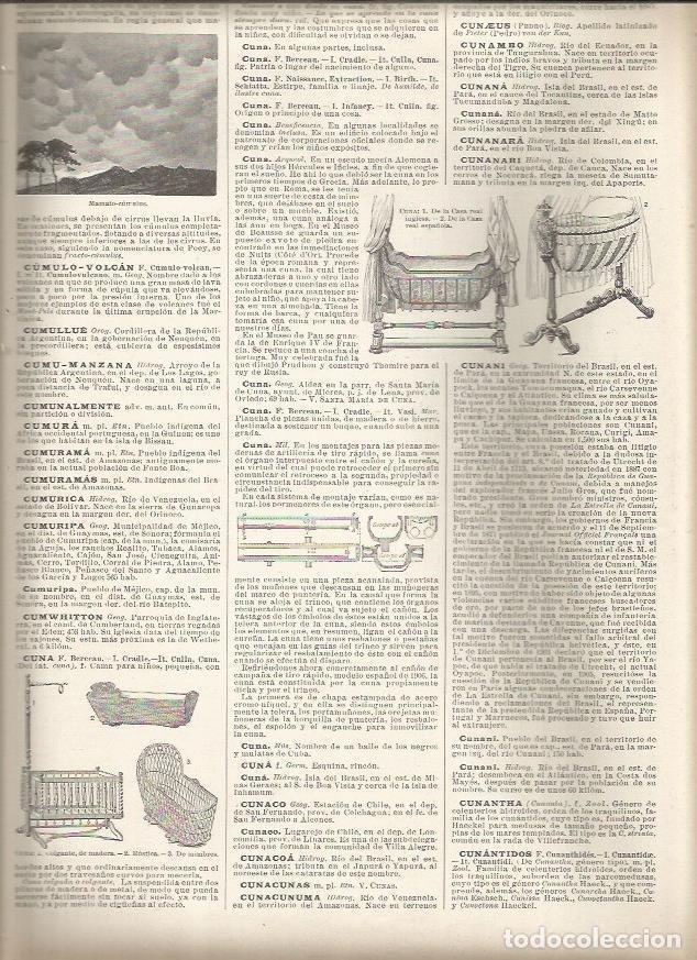 Postcards: LAMINA 23046: Tipos de cuna - Varios