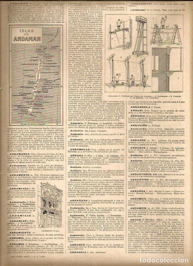 Postcards: LAMINA 23149: Mapa de las Islas de Andaman, India - Varios