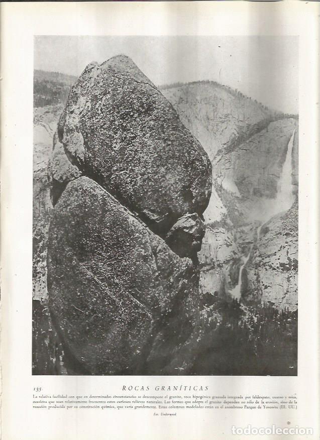 Cartoline: LAMINA 22794: Rocas del Parque de Yosemine, Estados Unidos - Amando Melon y Ruiz de Gordejuela